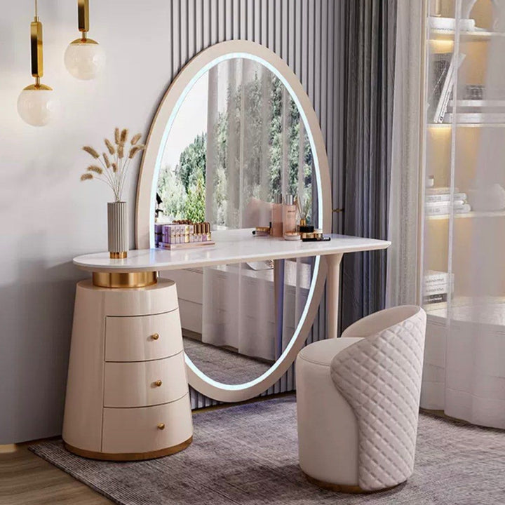 SORO Modern Vanity Table Set