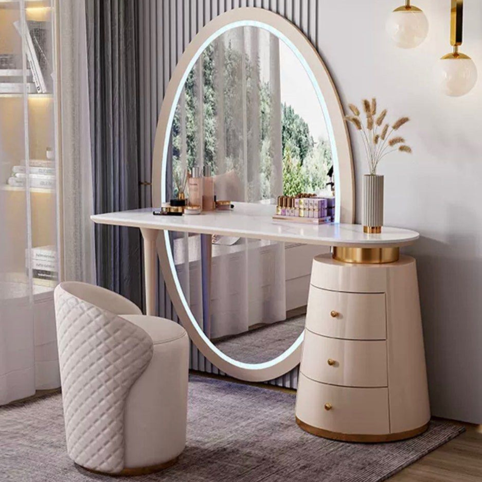 SORO Modern Vanity Table Set