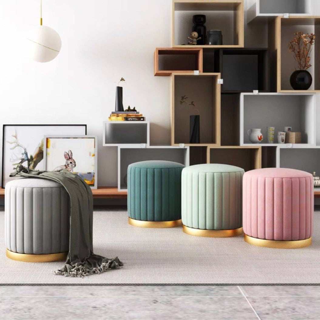 SOROZIA Modern Vanity Velvet Stool
