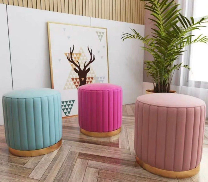 SOROZIA Modern Vanity Velvet Stool