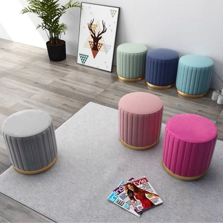 SOROZIA Modern Vanity Velvet Stool