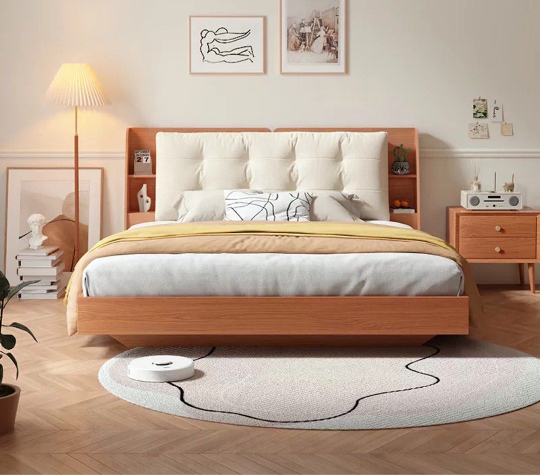 SOVARA Modern Solid Wood Bedframe