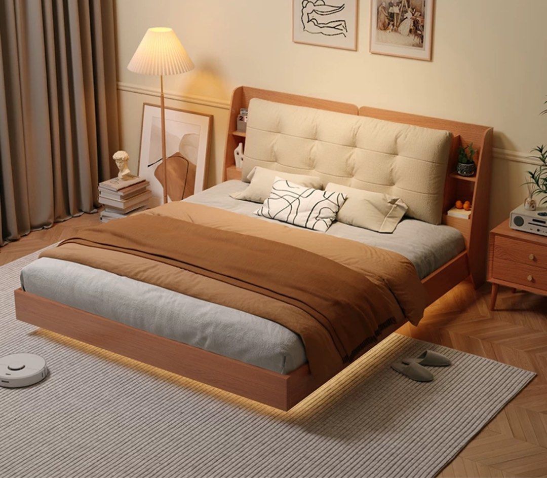 SOVARA Modern Solid Wood Bedframe