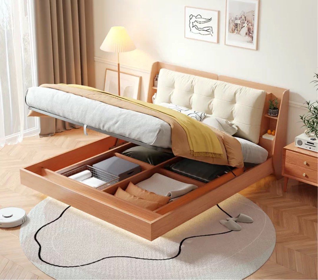 SOVARA Modern Solid Wood Bedframe