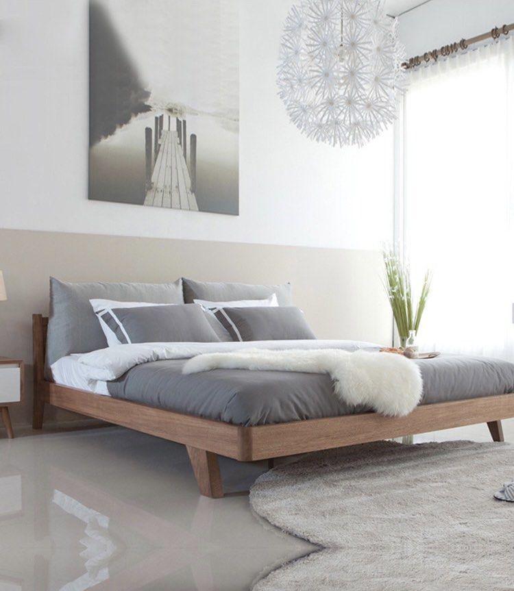 SOVOM Scandinavian Bedframe