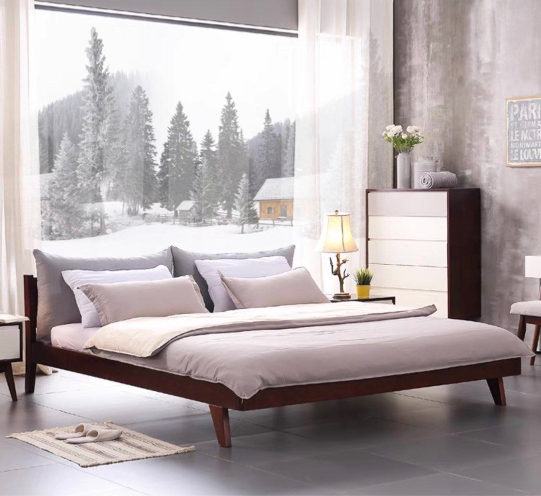 SOVOM Scandinavian Bedframe