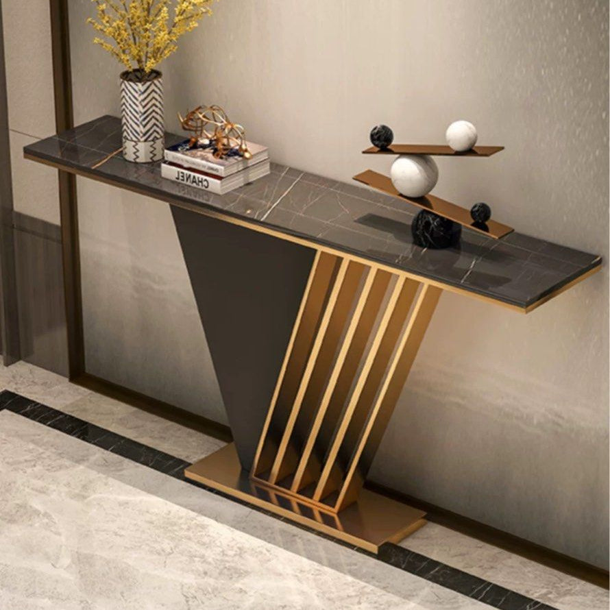 CORALIE Modern Sintered Stone Console Table