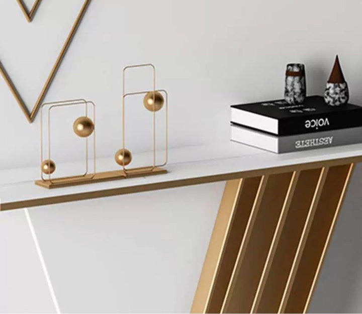 CORALIE Modern Sintered Stone Console Table