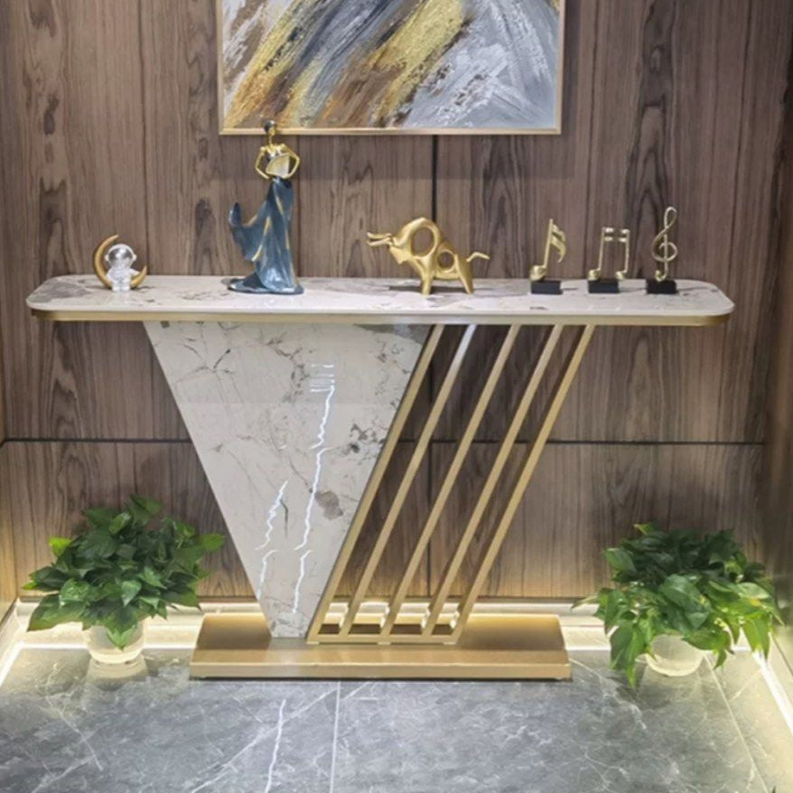 CORALIE Modern Sintered Stone Console Table