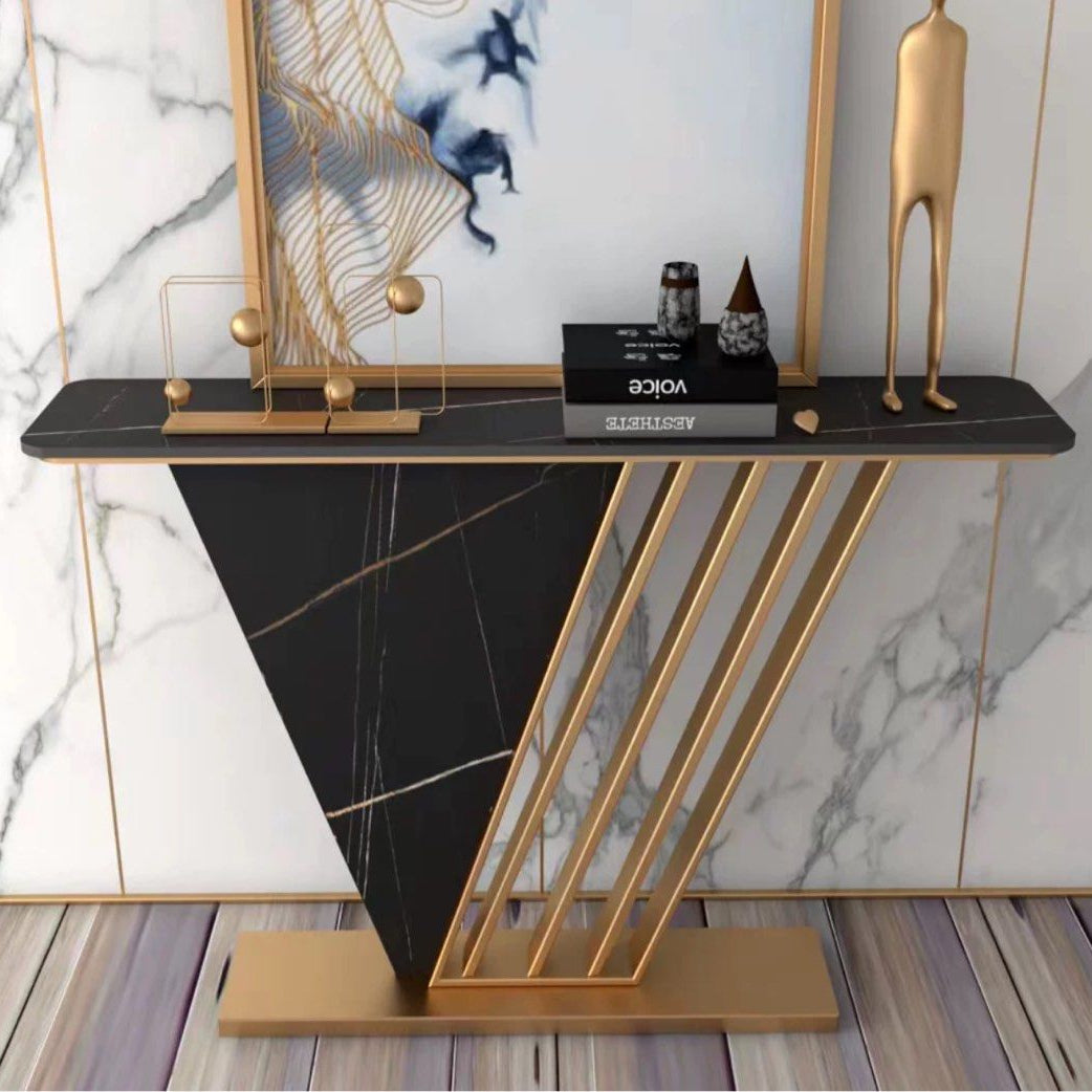 CORALIE Modern Sintered Stone Console Table