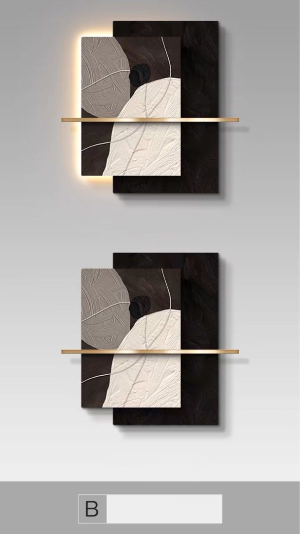 SOZIA Modern LED Wall Art