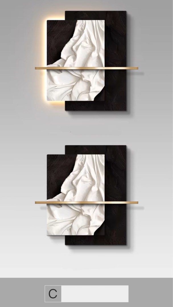 SOZIA Modern LED Wall Art