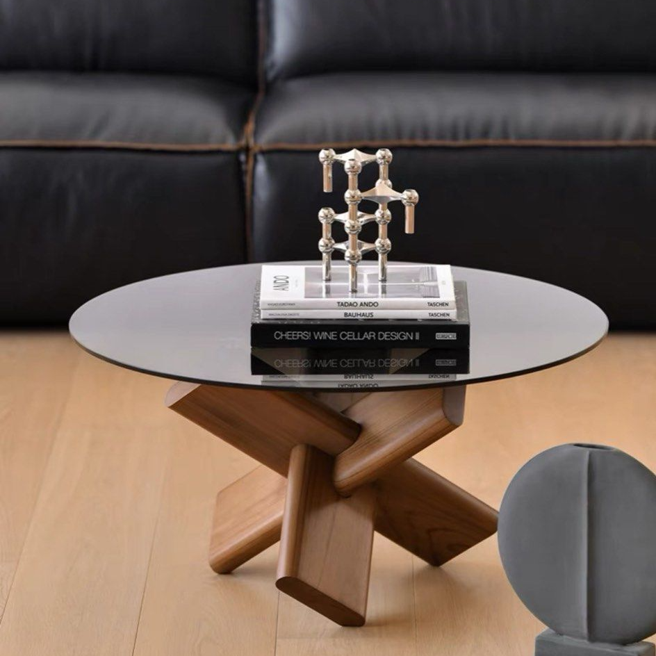 ARPEL Modern Glass Coffee Table