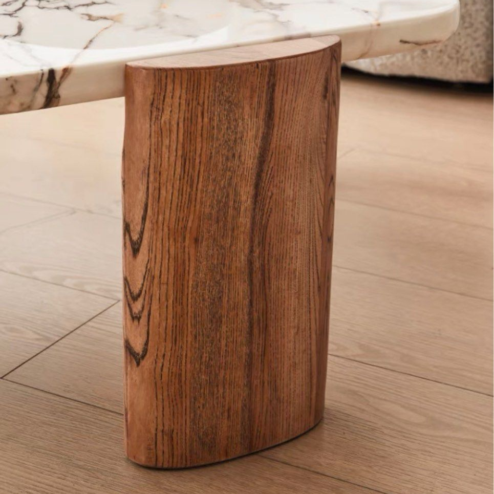 STRICKLAND Modern Marble Coffee Table