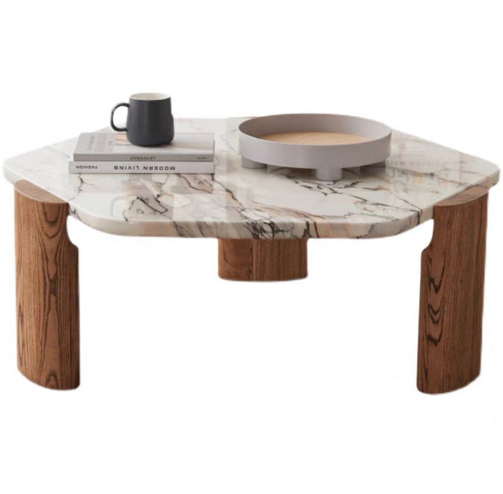 STRICKLAND Modern Marble Coffee Table