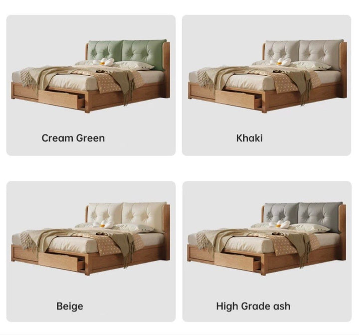 STACEY Japandi Storage Bedframe