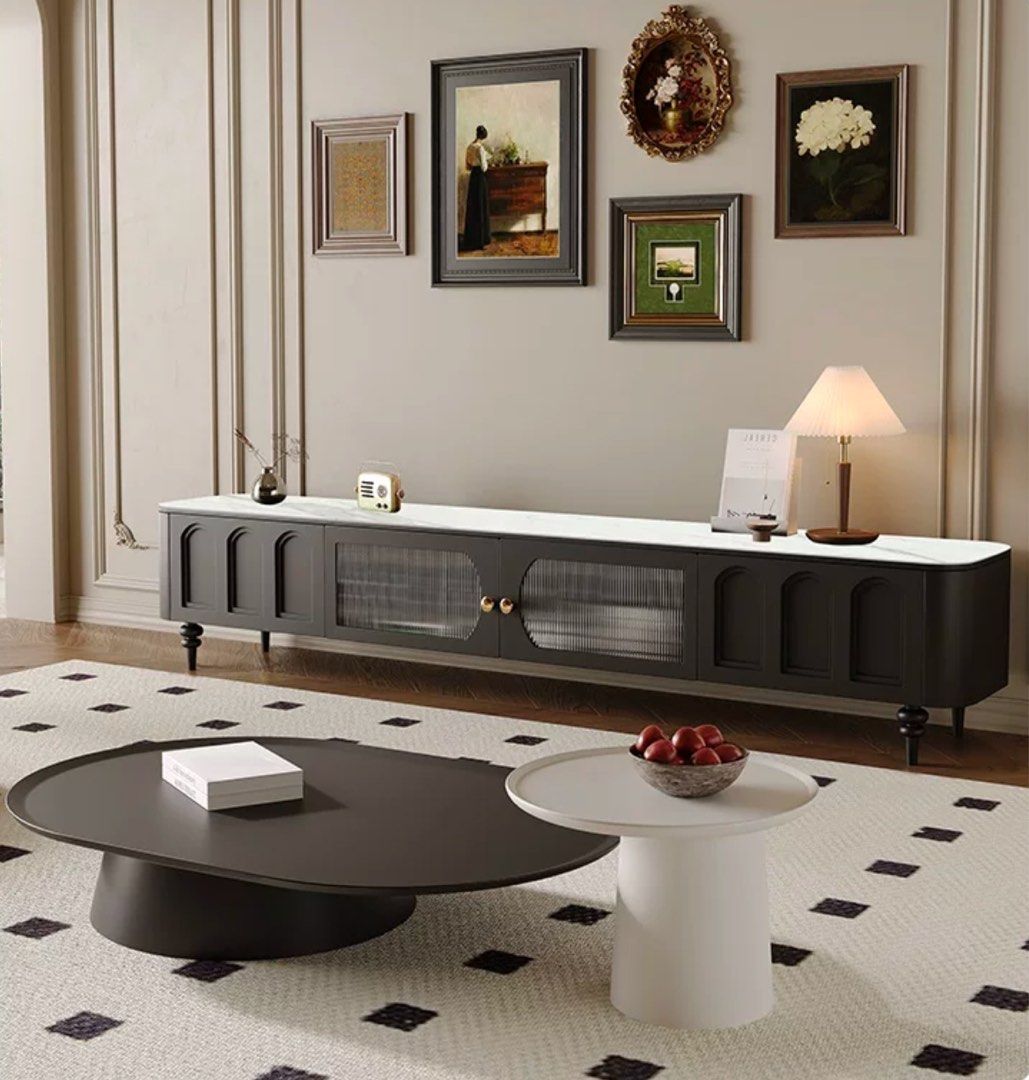 SOFINA Victorian Solid Wood TV Console