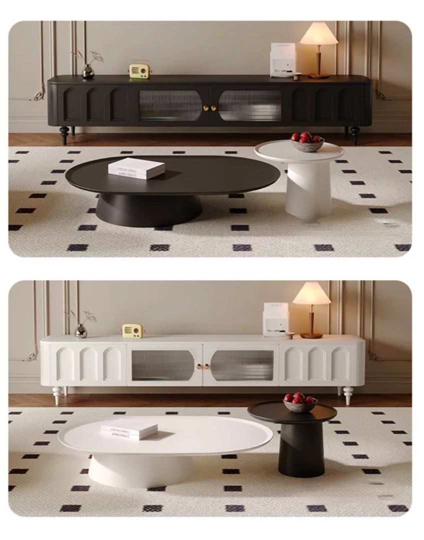 SOFINA Victorian Solid Wood TV Console