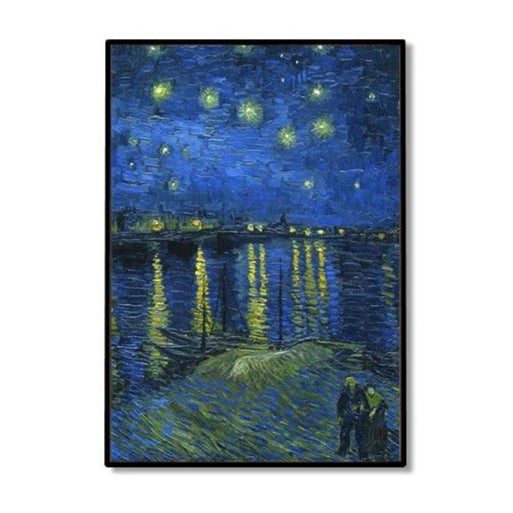 STARRY NIGHT Over The Rhone Painting