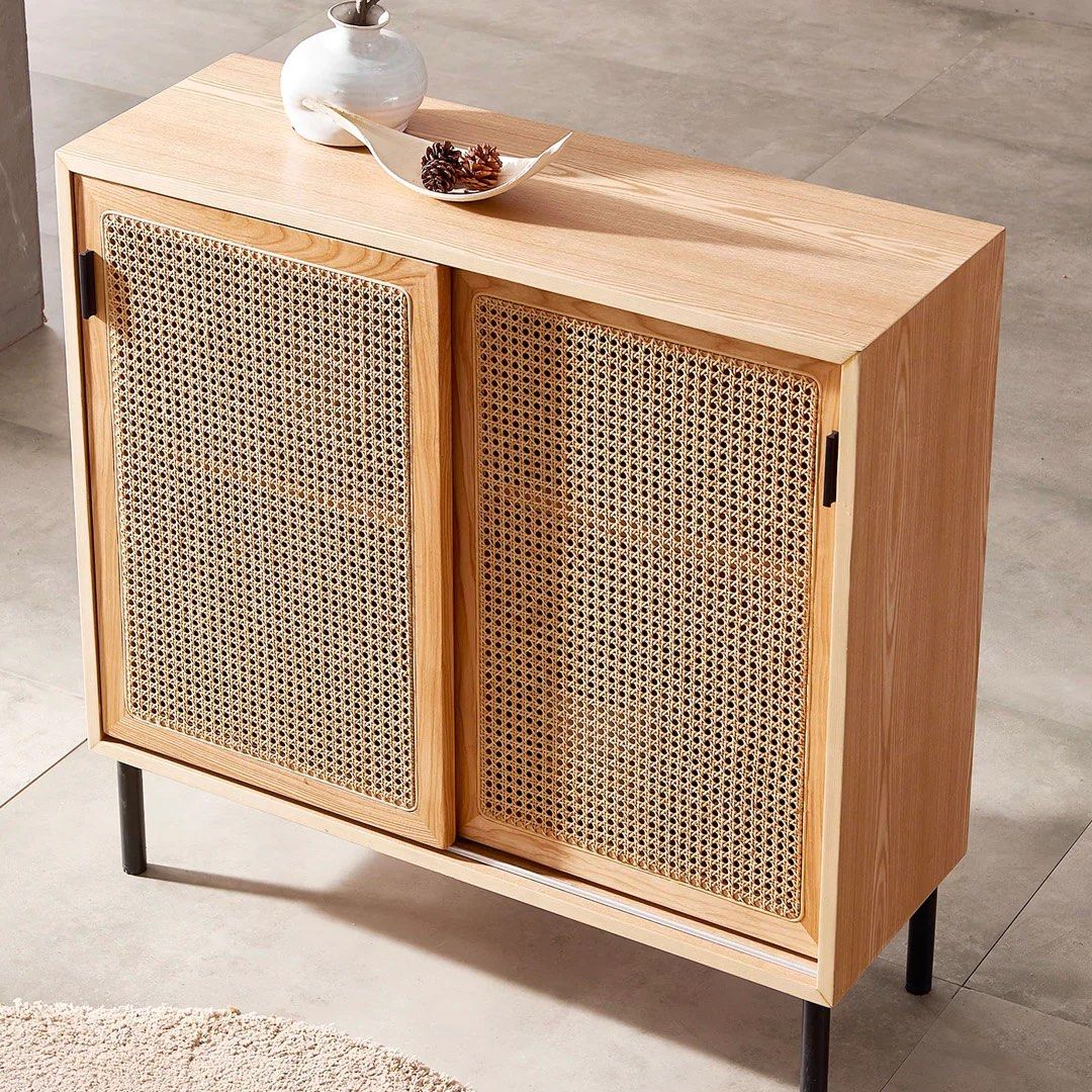 STEFAN Japandi 2-door Cabinet