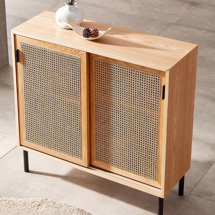 STEFAN Japandi 2-door Cabinet