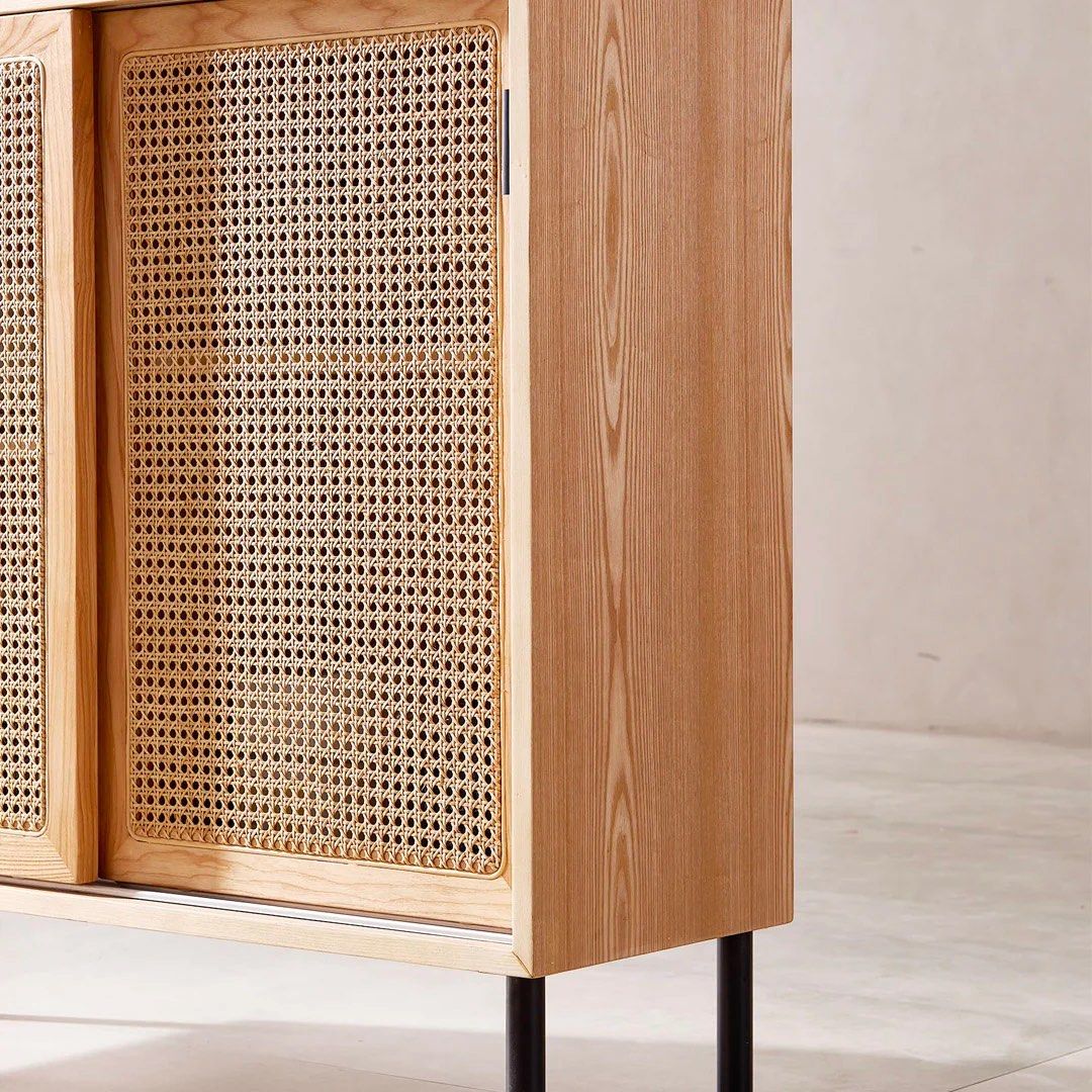 STEFAN Japandi 2-door Cabinet