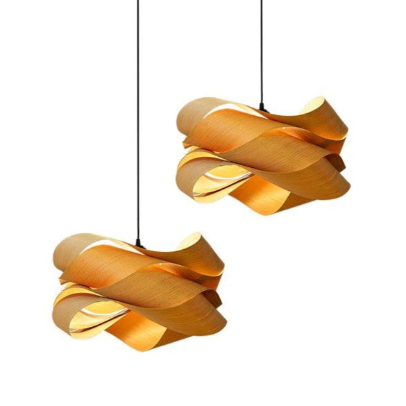 STOTA Pendant With Wood Accents