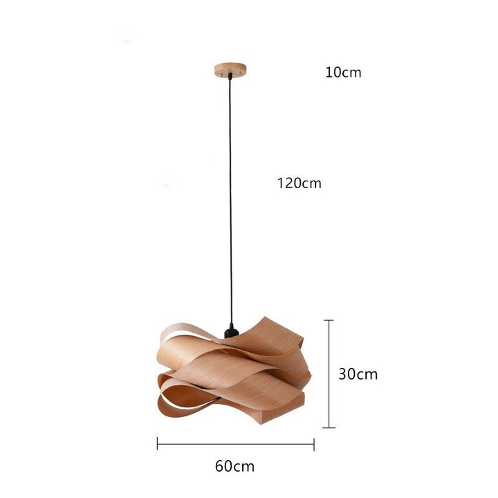 STOTA Pendant With Wood Accents