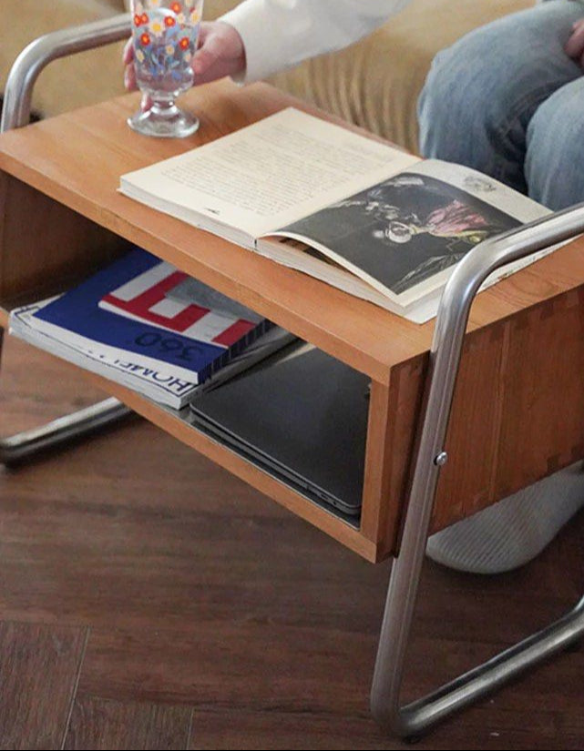 CHANNON Genuine Leather Bench