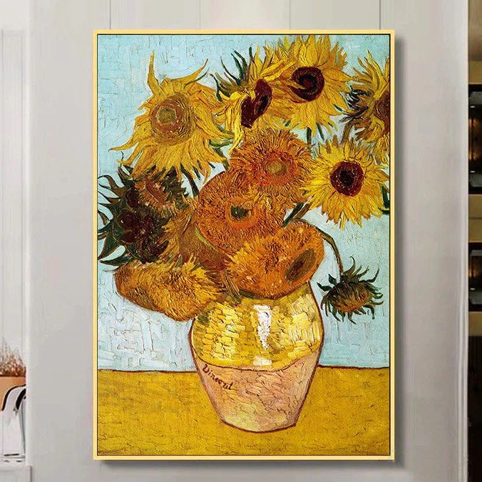 SUNFLOWERS Oil Painting