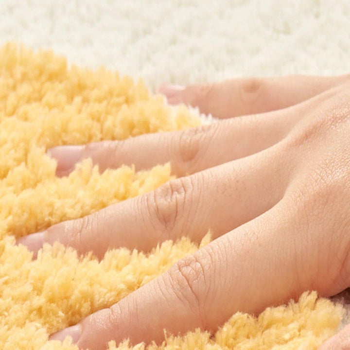 SUNNY SIDE UP Egg Bathroom Rug