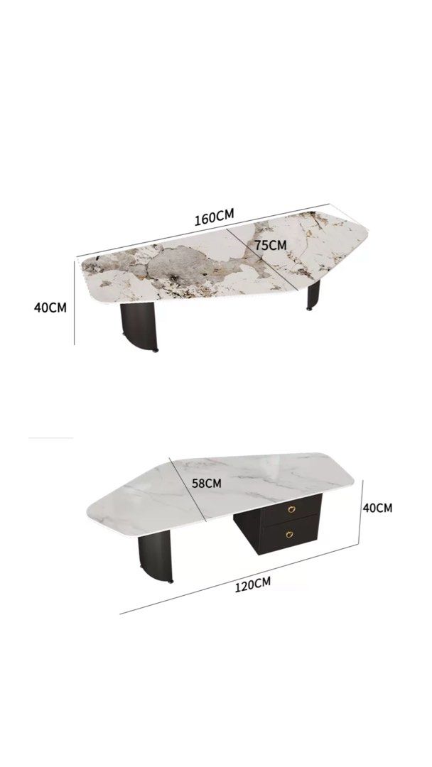 REEVE Modern Sintered Stone Coffee Table