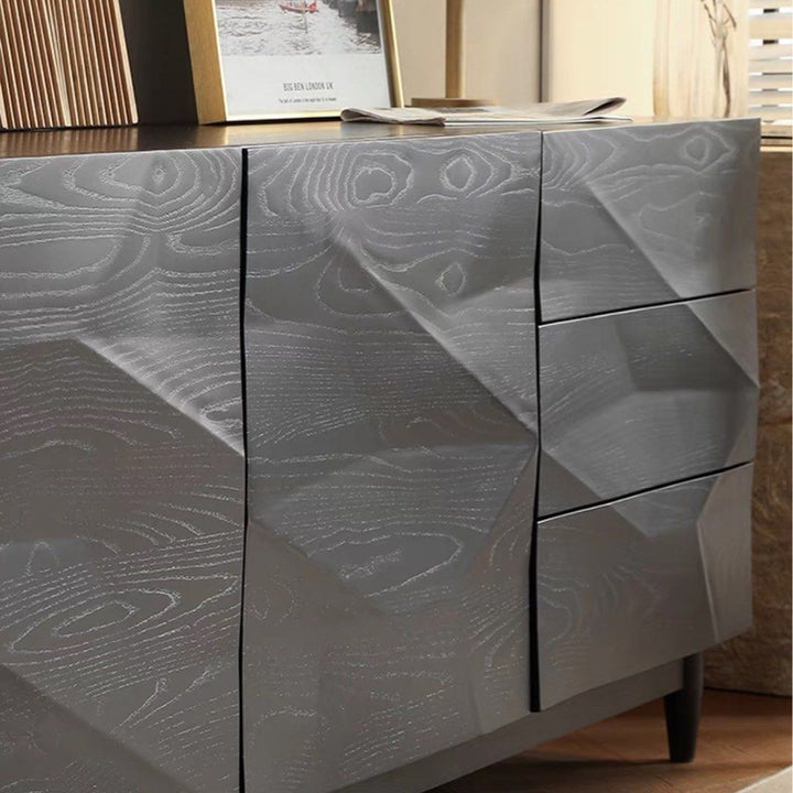 AUDRICK Rustic Solid Wood Sideboard