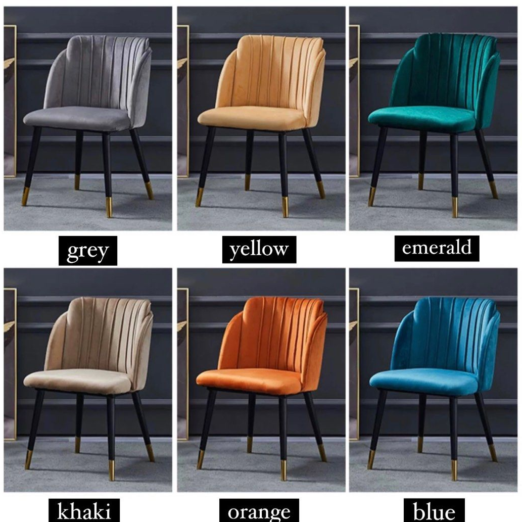 THAAL Modern Velvet Dining Chair