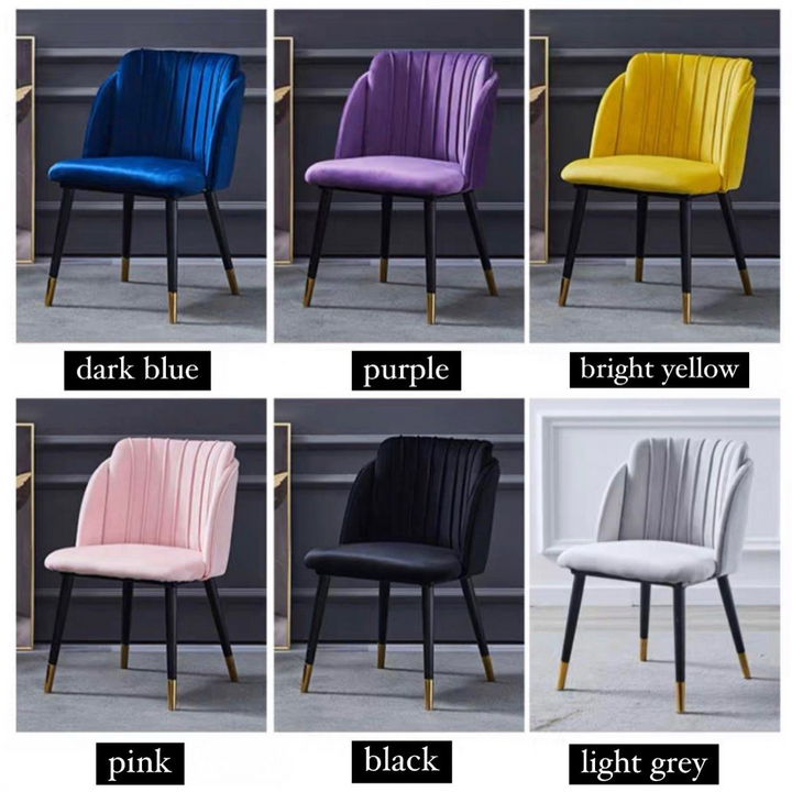THAAL Modern Velvet Dining Chair