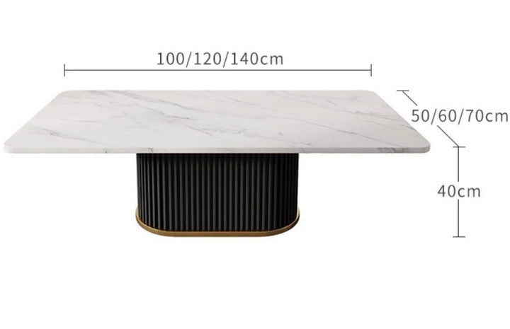 BARRY Modern Sintered Stone Coffee Table