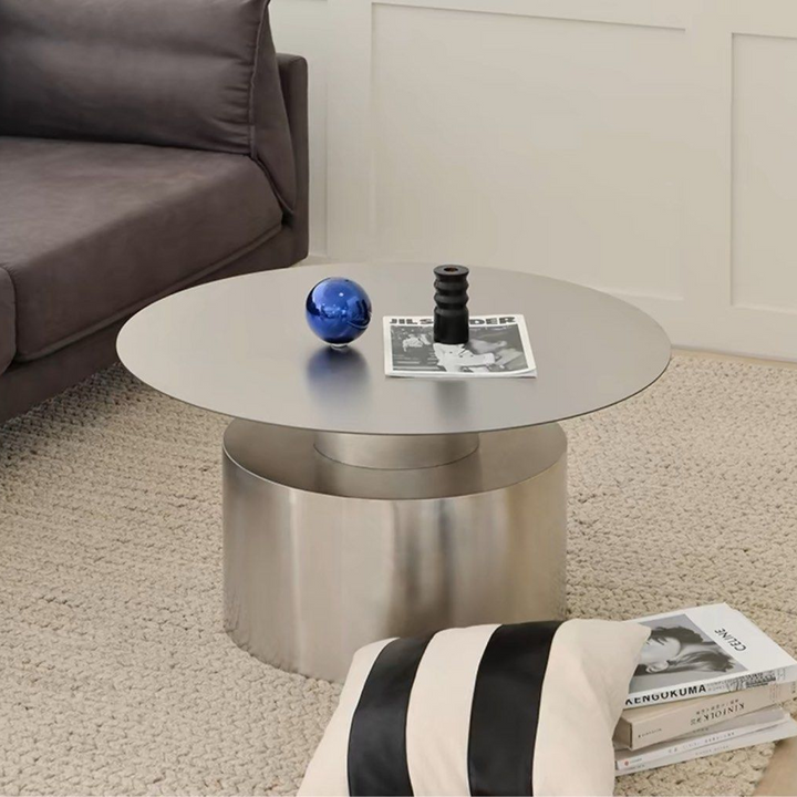 HENDRA Modern Stainless Steel Coffee Tables