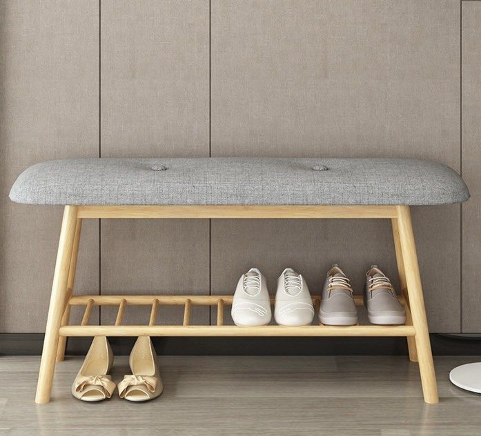 DAKARI Modern Shoe Rack With Bench