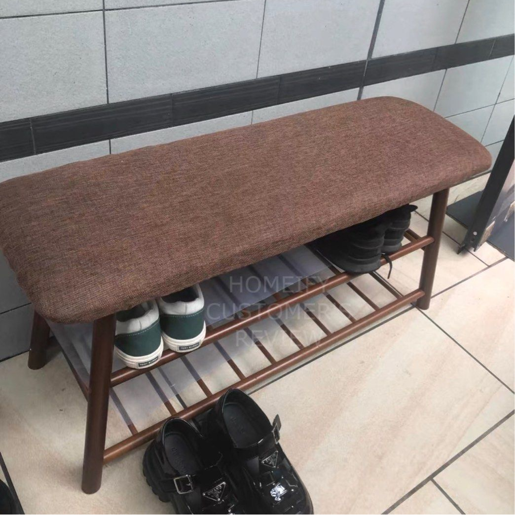 DAKARI Modern Shoe Rack With Bench