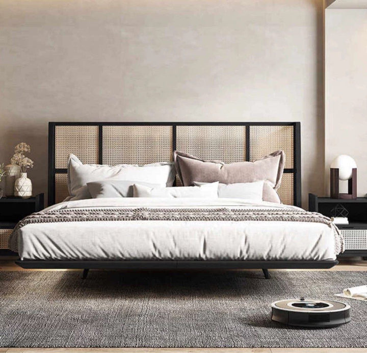 VAES Vintage Rattan Bedframe