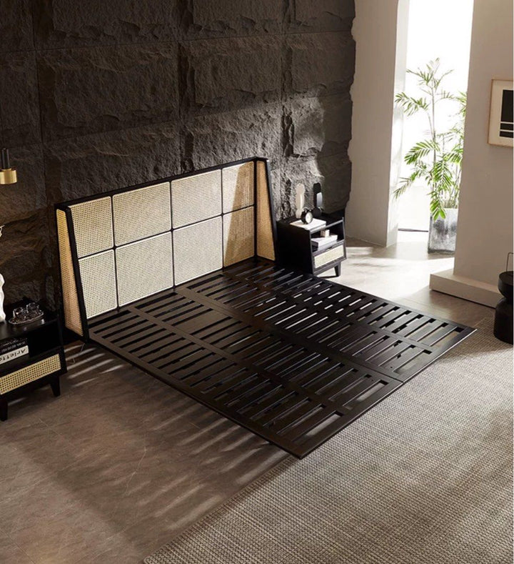 VAES Vintage Rattan Bedframe