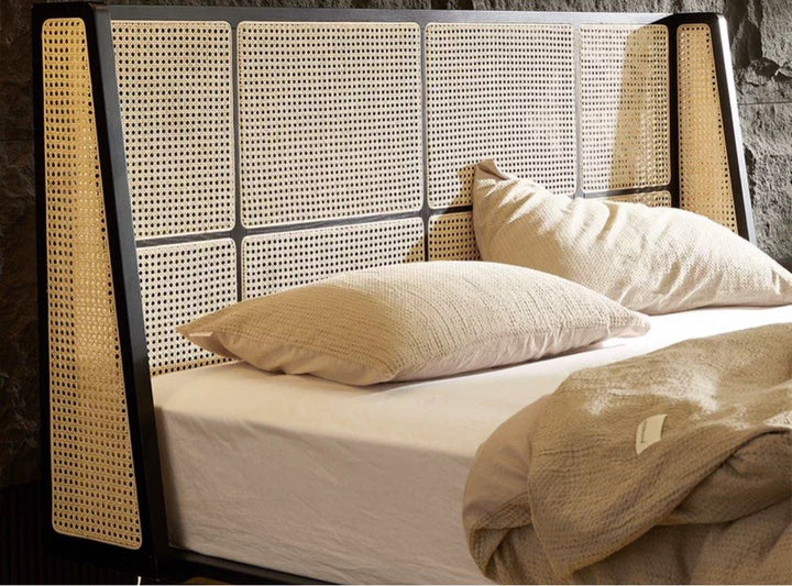 VAES Vintage Rattan Bedframe