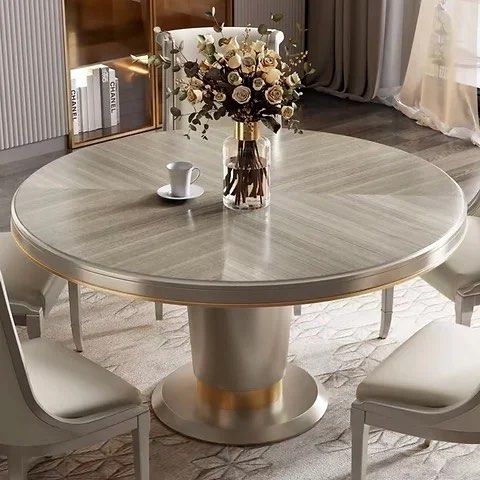 CINTRON Modern Round Dining Table