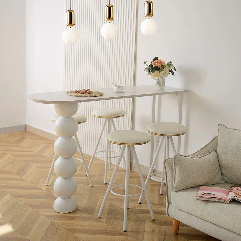 CALCY Modern Sintered Stone Bar Table