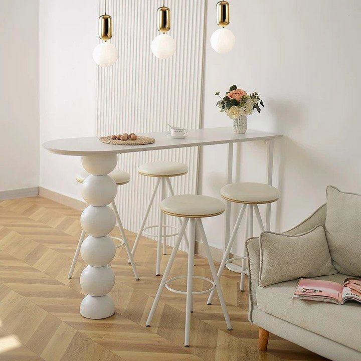 CALCY Modern Sintered Stone Bar Table