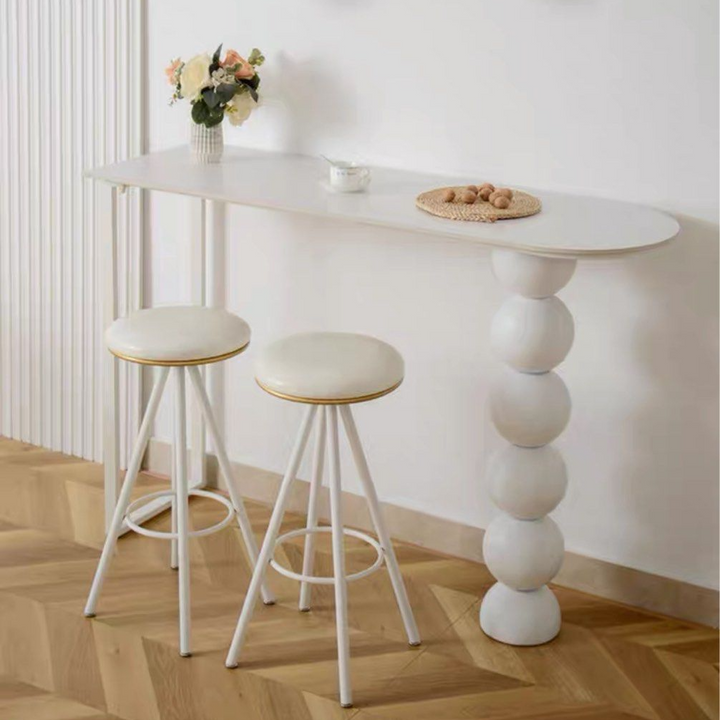 CALCY Modern Sintered Stone Bar Table