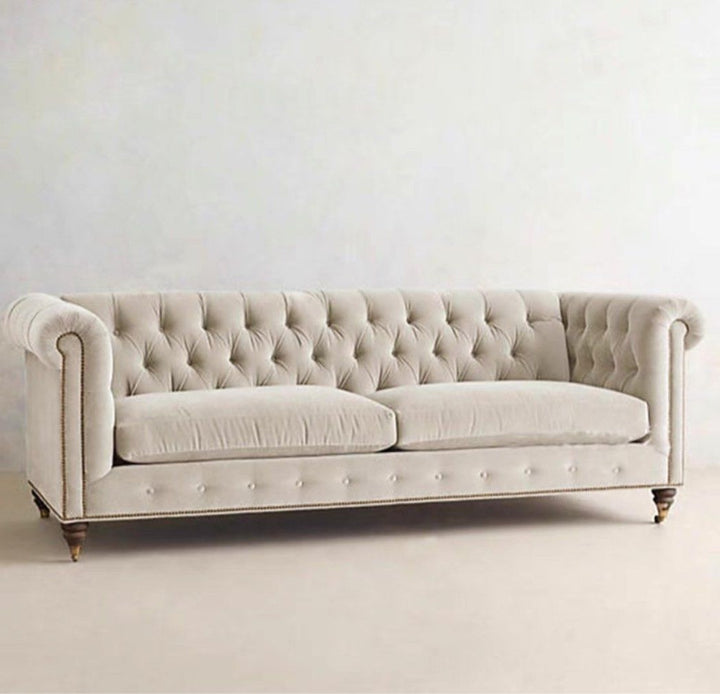 BRIANOIR Victorian Velvet Sofa