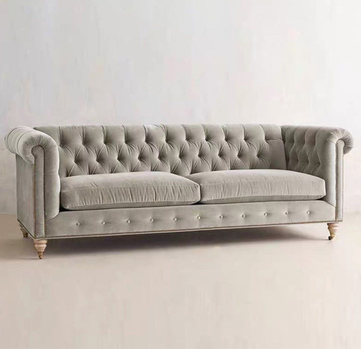 BRIANOIR Victorian Velvet Sofa