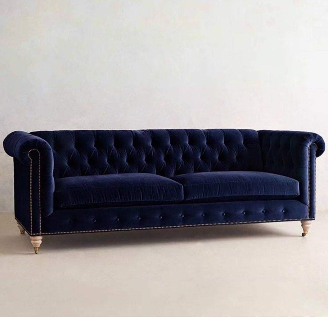 BRIANOIR Victorian Velvet Sofa