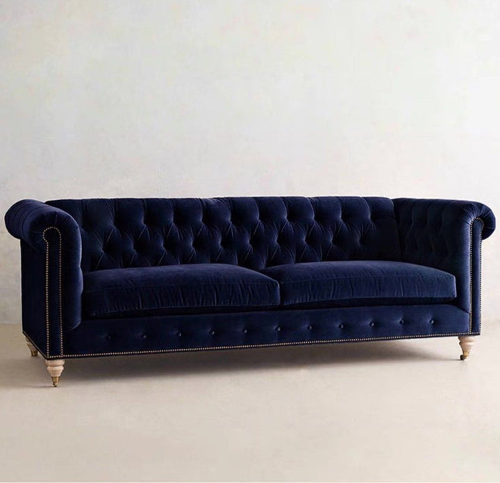 BRIANOIR Victorian Velvet Sofa